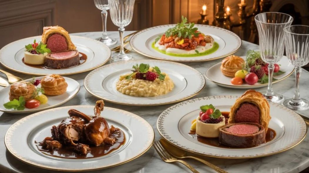 Main course dishes Yum Yum Catering Toronto